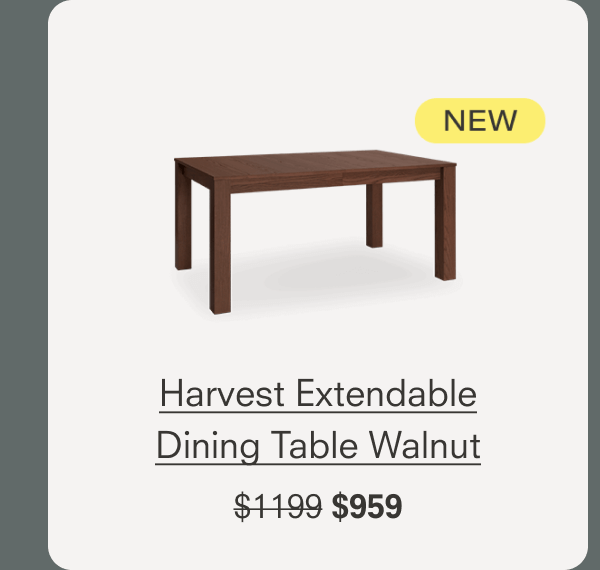 Harvest Extendable Dining Table