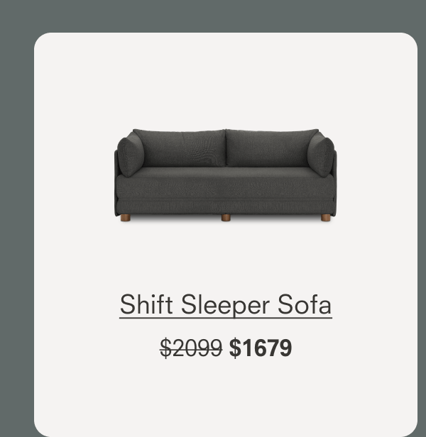 Shift Sleeper Sofa