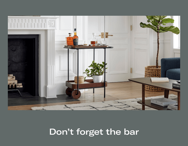 Bar Carts and Credenzas
