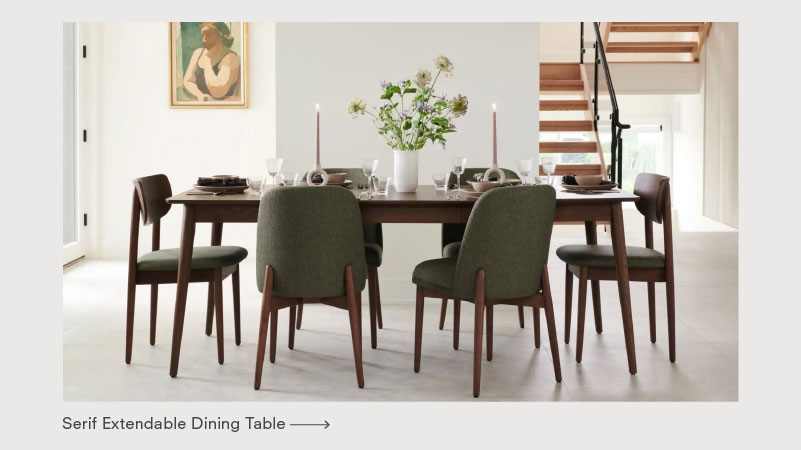 Serif Dining Table