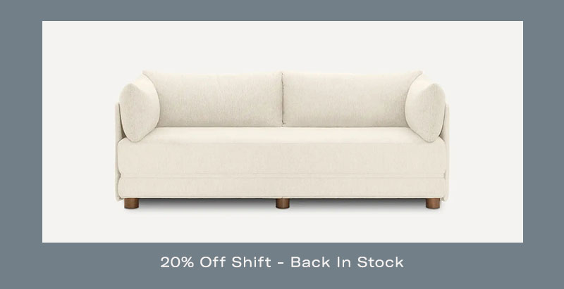 20% Off Shift Sleeper Sofa