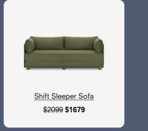 Shift Sleeper Sofa