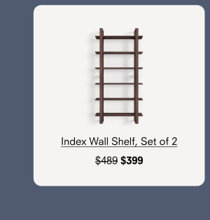 Index Wall Shelf