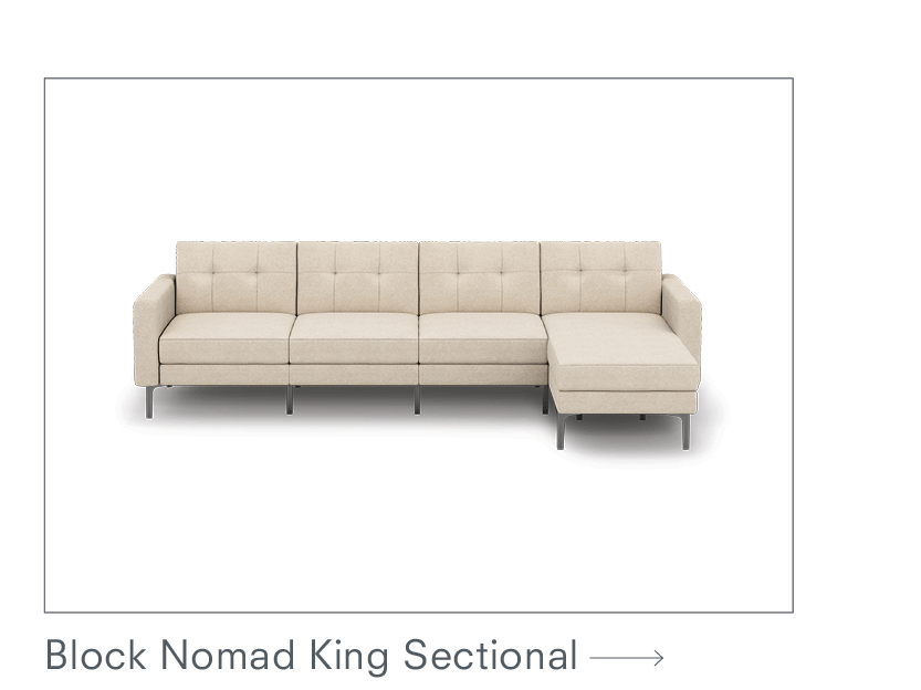 Block Nomad King Sectional