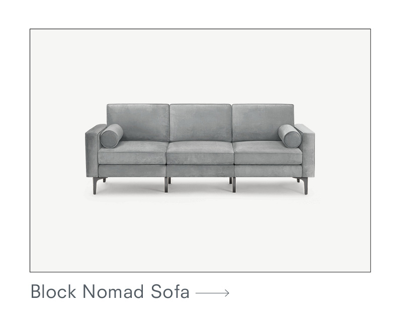 Nomad Block 3-Piece Sofa