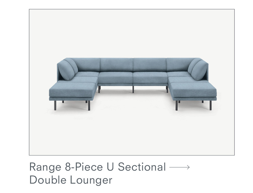 Range 8-Piece U-Sectional