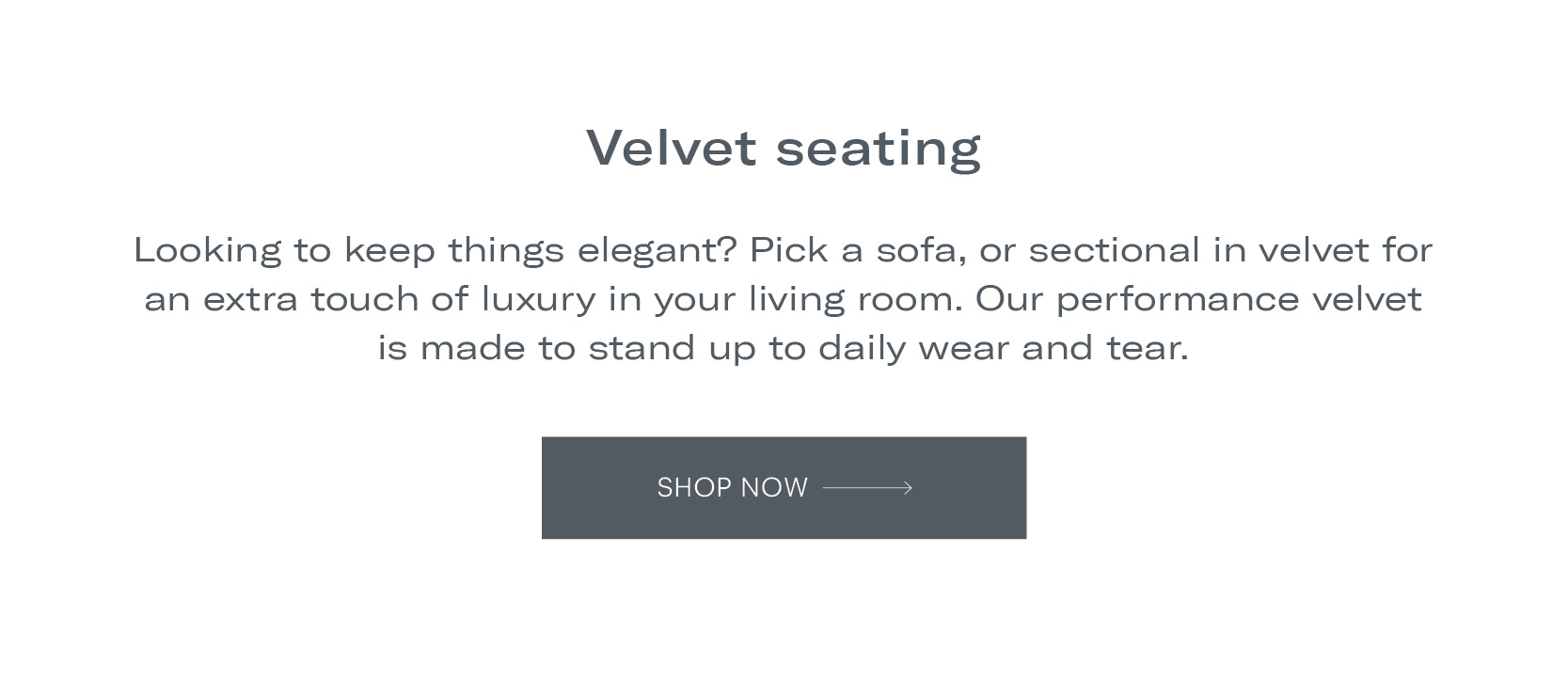 Velvet Seating