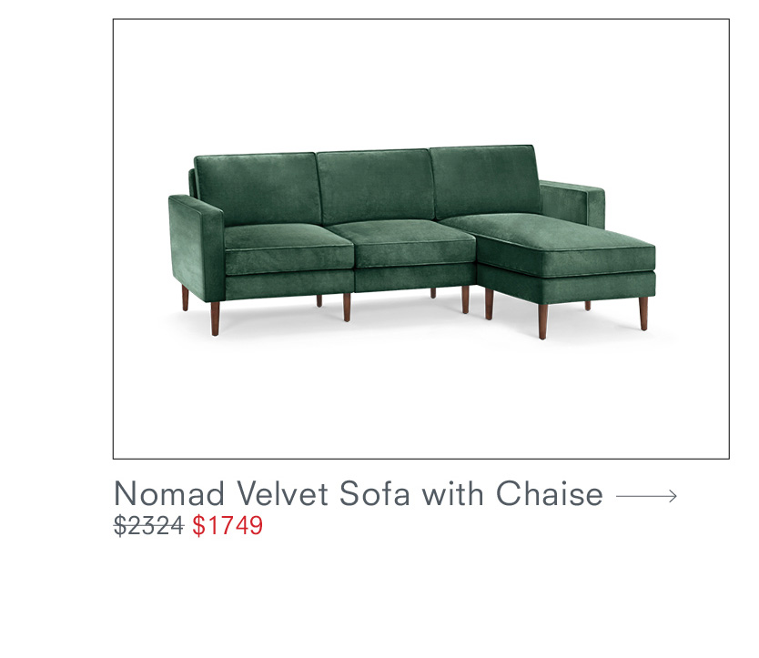 Nomad Velvet Sofa