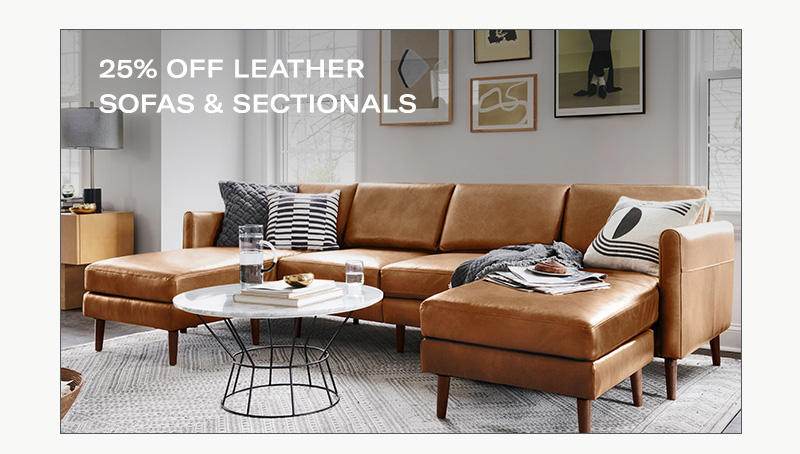 25% off Leather Seating