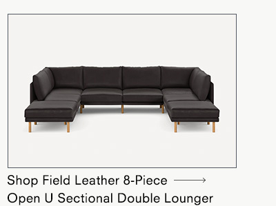 Field Leather Sectional