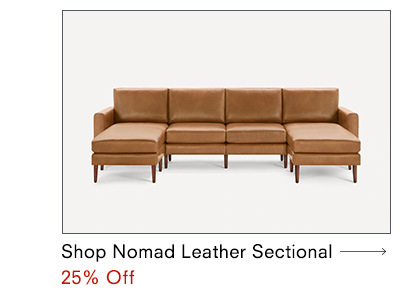 Nomad Leather Sectional