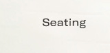 Seating