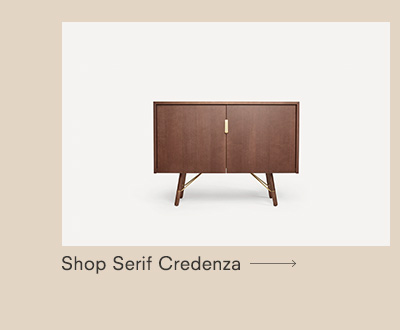 Serif Credenza